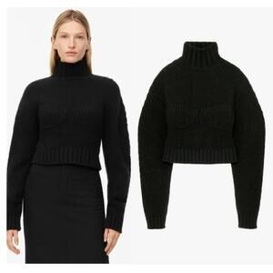 Zara | Limited Edition Cashmere Bustier Sweater